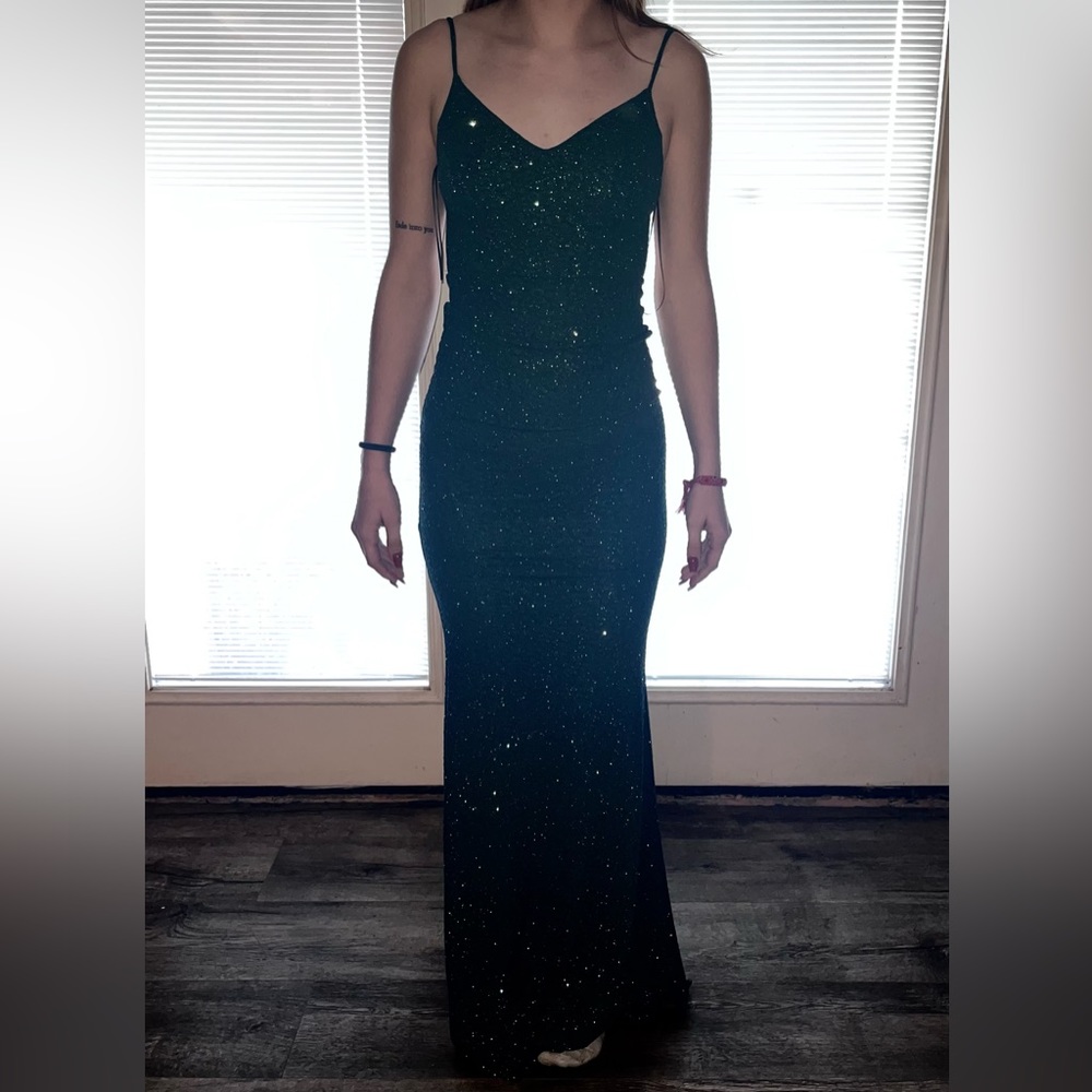 Green Sparkly Dress